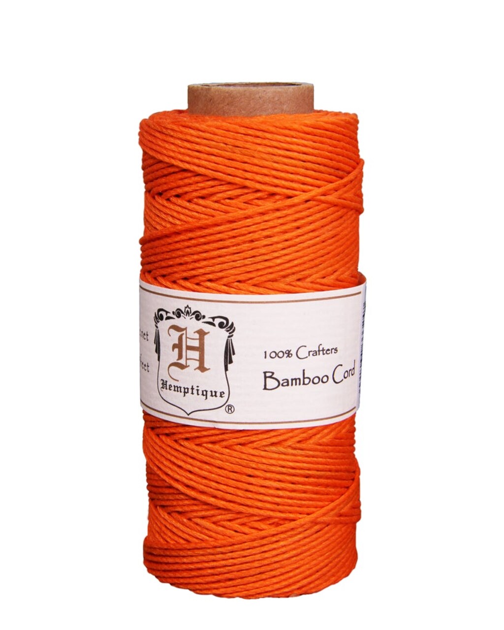 Hemptique Bamboo Cord Spools Eco Friendly Sustainable Naturally Grown Jewelry Bracelet Making Paper Crafting Scrapbooking Bookbinding Mixed Media Crocheting Macrame Seasonal Holiday Gift Wrapping Outdoor Gardening